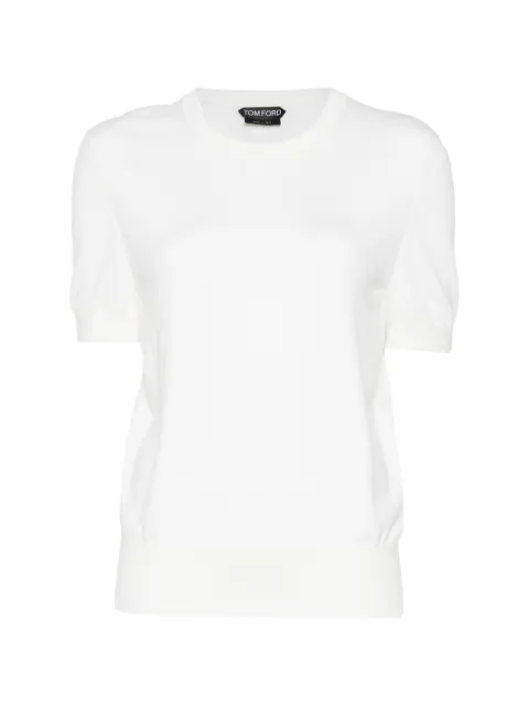 TOM FORD short-sleeve T-shirt White MAK1502YAX1093