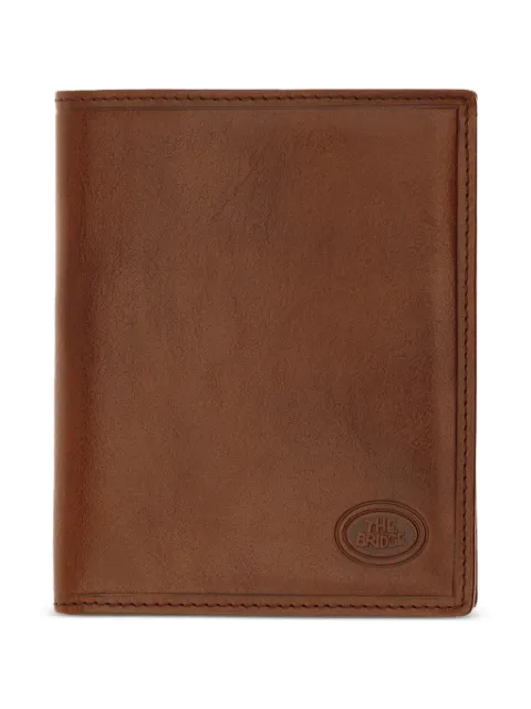 The Bridge logo-debossed leather wallet Brown 01440101