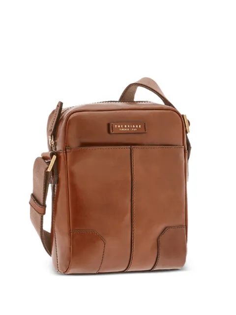 The Bridge zip-fastening leather belt bag Brown 05360001