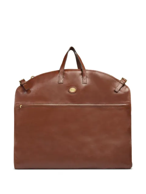 The Bridge leather garment bag Brown 07085501