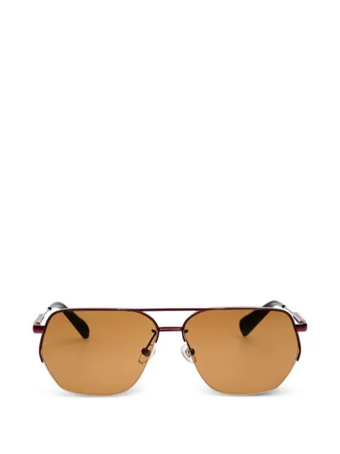 Jacquemus Aviador pilot sunglasses Red JAC67