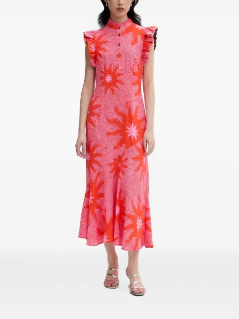 NEVER FULLY DRESSED Remi midi dress Pink NFDDR3418