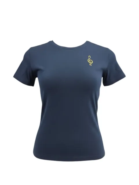 Madison Maison x On/Off Essentials Music Is The Answer T-shirt Blue MUSICISTHEANSWER