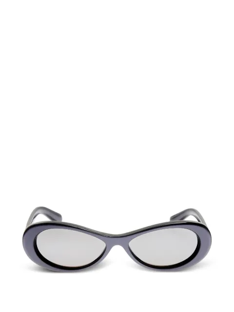Jacquemus Nuvola oval-frame sunglasses Grey JAC135