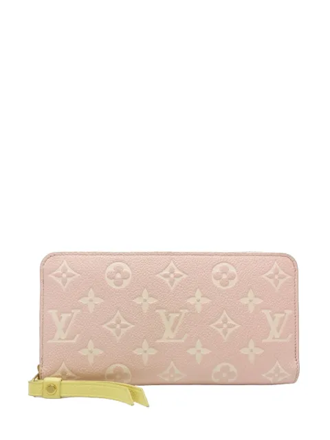 Louis Vuitton Pre-Owned 2021-2026 Bicolor Monogram Empreinte Zippy Wallet long wallets Pink KIB88ONPZBYVRAYH
