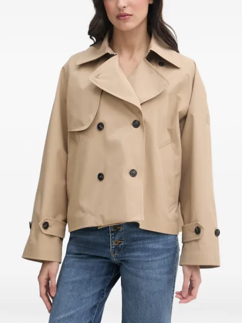 Save The Duck double-breasted cropped jacket Neutrals D32665WGRIN22