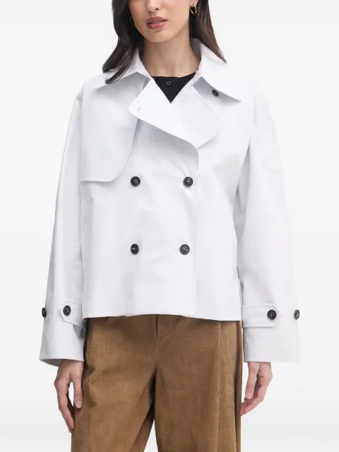 Save The Duck double-breasted cropped jacket White D32665WGRIN22