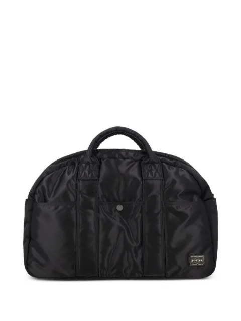 Porter-Yoshida & Co. Tanker logo-patch holdall Black 62219837