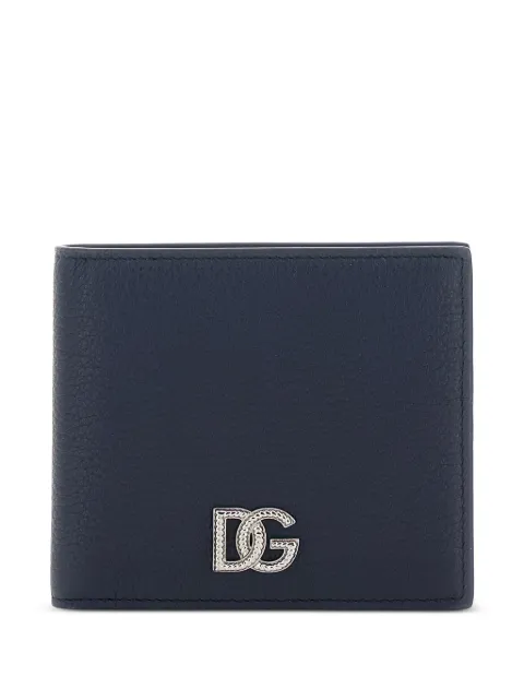 Dolce & Gabbana DG logo bifold wallet Blue BP1321A0370