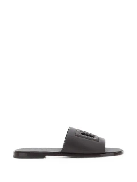 Dolce & Gabbana leather sandals Brown A80397A03638