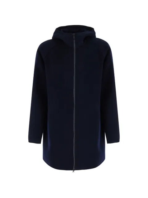 ASPESI hooded raglan-sleeve coat Blue CNCG76P51712096