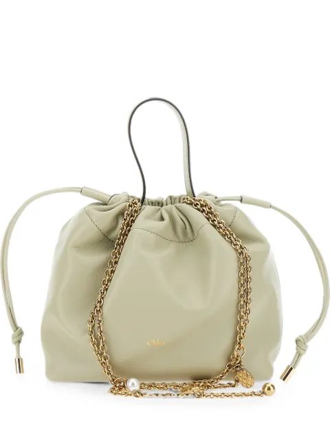 Chloé small Icons shoulder bag Green CH26UP789R12