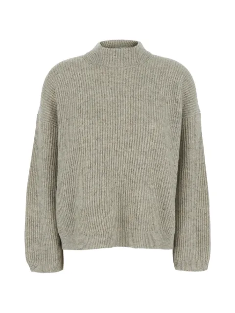 Brunello Cucinelli ribbed-knit sweater Grey MTX755604PC9926