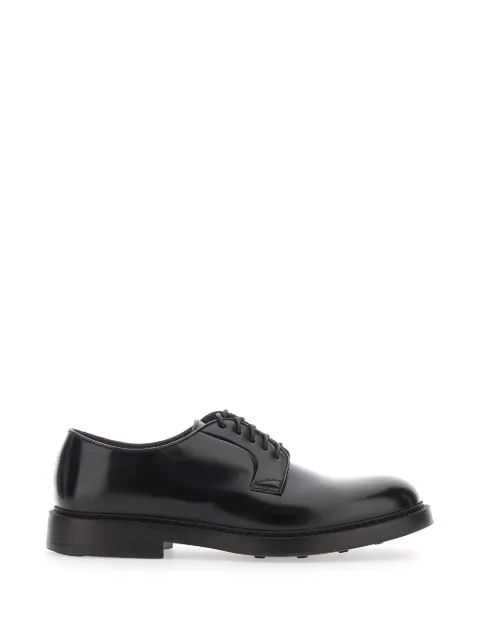 Doucal's lace-up leather shoes Black DU1385BRUXUF007TM02