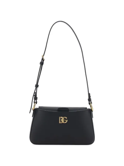Dolce & Gabbana Calfskin shoulder bag Black BI3466A3P00