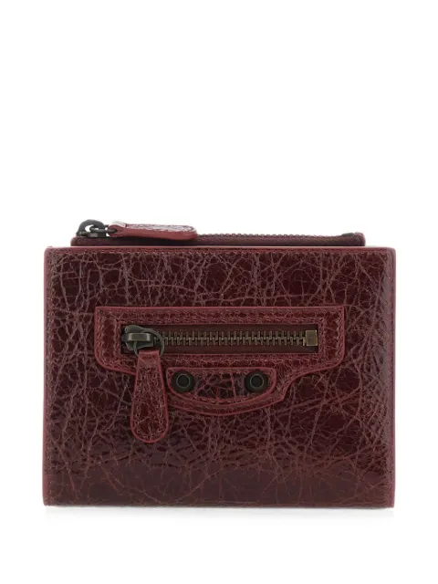 Balenciaga Le City bifold wallet in berry red Red 8463602ABFY