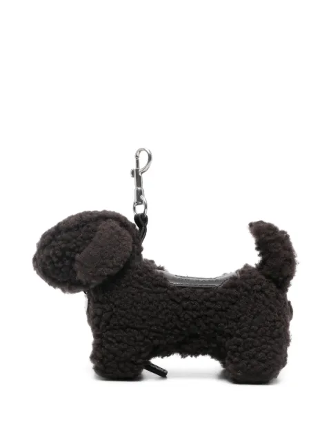 Anya Hindmarch dog-shaped Bijoux pouch Brown 208024