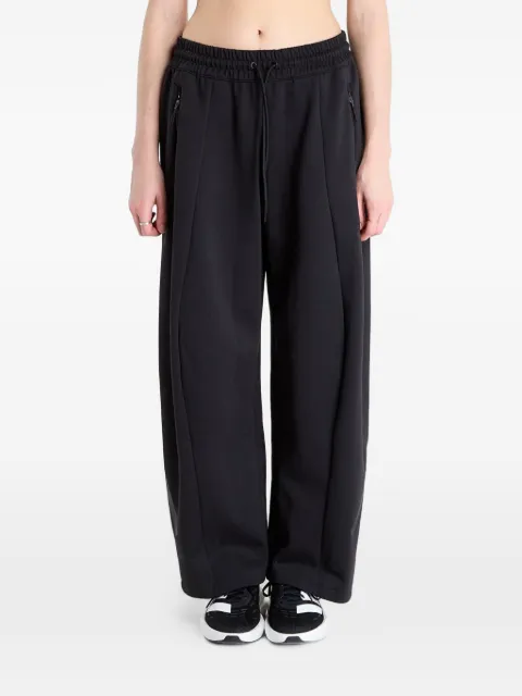 adidas drawstring-waist panelled track pants Black JW7773