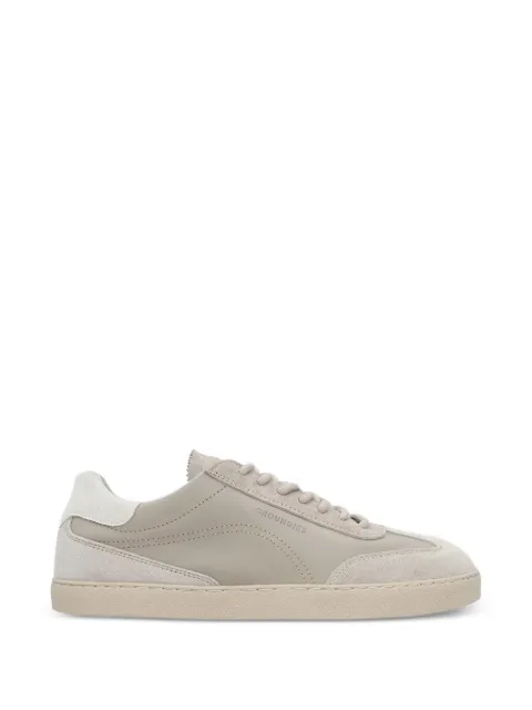 GROUNDS suede-panelled Groundies sneakers Brown GND21032006