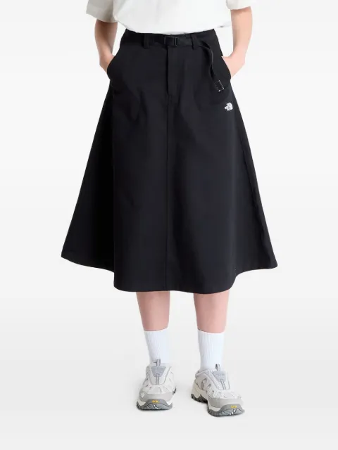The North Face belted A-line mid skirt Black NF0A8DWYKY41
