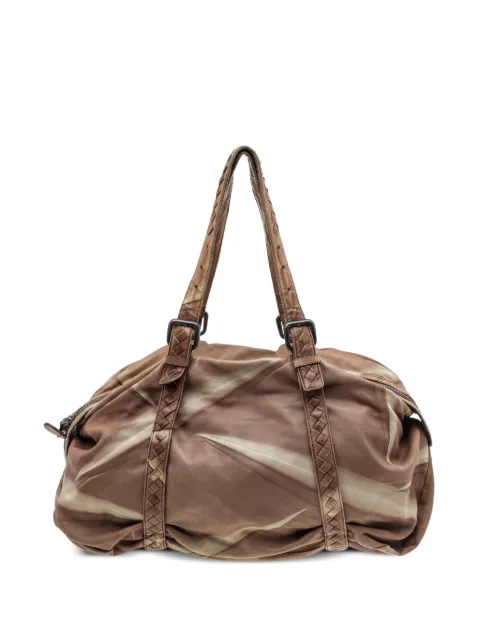 Bottega Veneta Pre-Owned Intrecciato leather tote bag Neutrals 596973