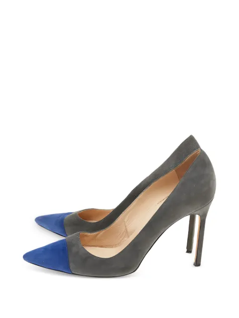 Manolo Blahnik pointed-toe pumps Grey 555892