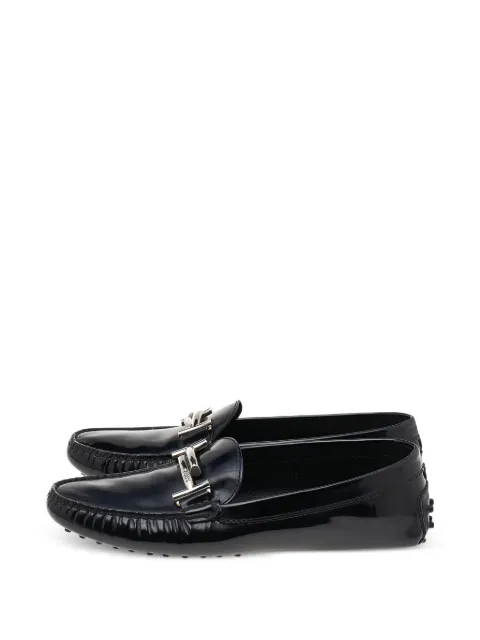Tod's Vintage Double T loafers Black 541164