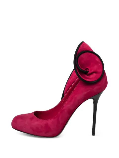 Sergio Rossi swirl-detail pumps Pink 467007