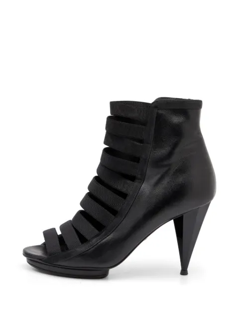 Gucci Pre-Owned Isadora gladiator ankle boots Black 624002