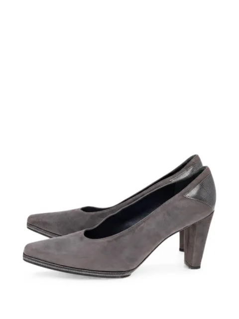 Stuart Weitzman suede pumps Grey 563930