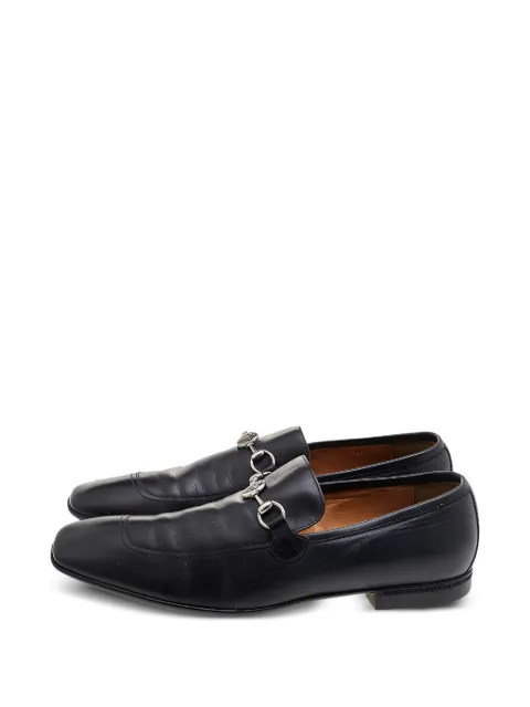 Gucci Pre-Owned Hysteria Horsebit loafers Black 597321