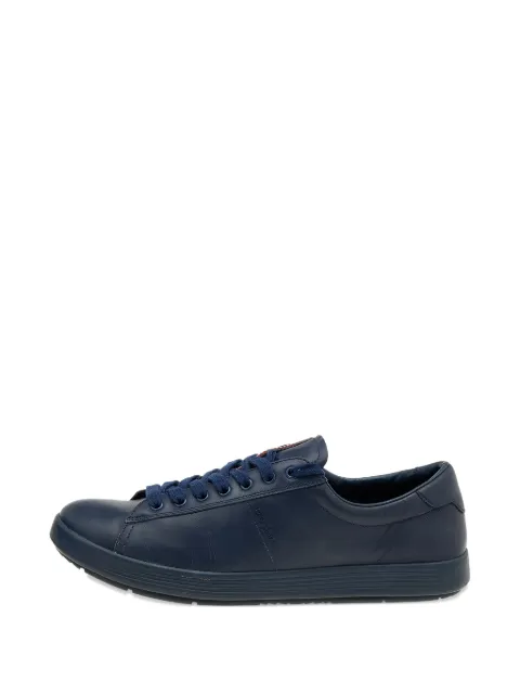 Prada Pre-Owned Prada Sport leather low-top sneakers Blue 610564