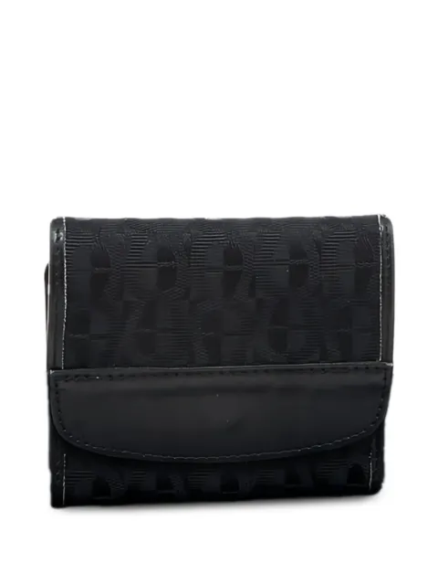 Aigner Vintage Signature trifold wallet Black 599821