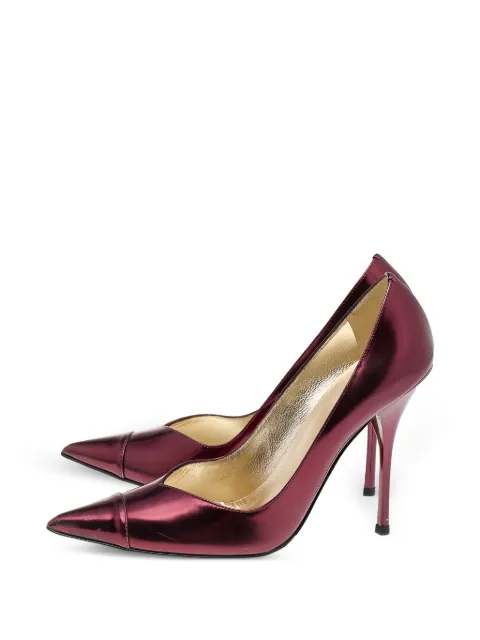 Roberto Cavalli Vintage pointed-toe pumps Red 566919