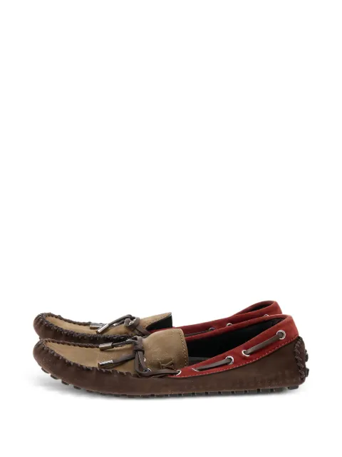 Louis Vuitton Pre-Owned Arizona loafers Brown 589279