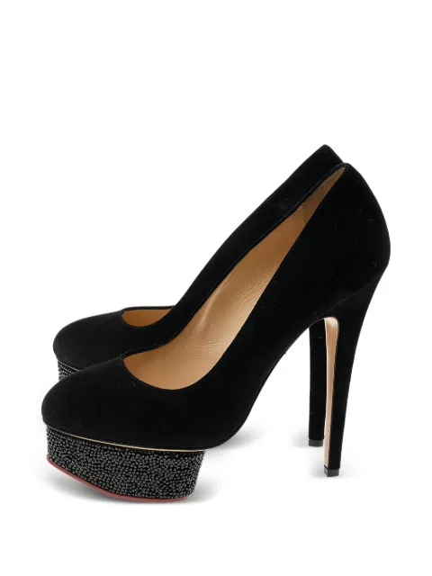 Charlotte Olympia Dolly platform pumps Black 584253