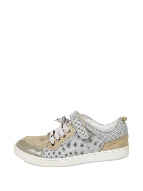 Christian Dior Pre-Owned two-tone sneakers Neutrals 472905