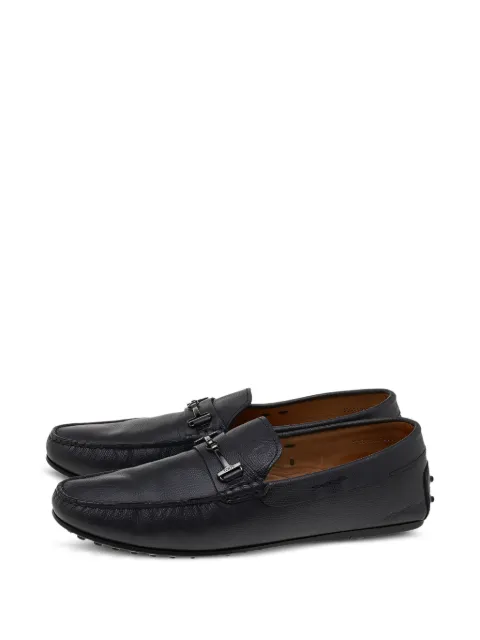 Tod's Vintage T Logo loafers Black 541095