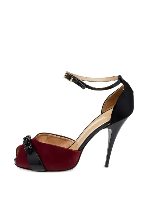 Giuseppe Zanotti Vintage 110mm crystal-embellished heeled sandals Black 499746