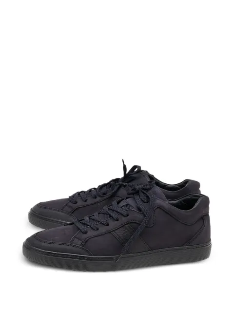 Tod's Vintage low-top leather sneakers Blue 612592
