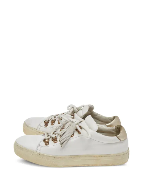 Tod's Vintage tassel-trim sneakers White 499473