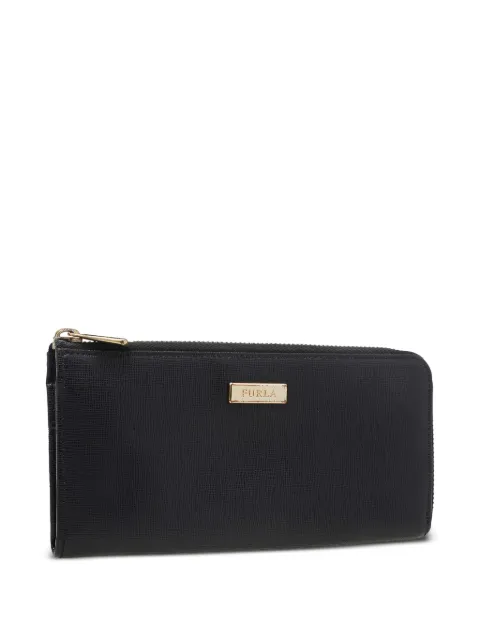 Furla zip-around leather wallet Black 527592