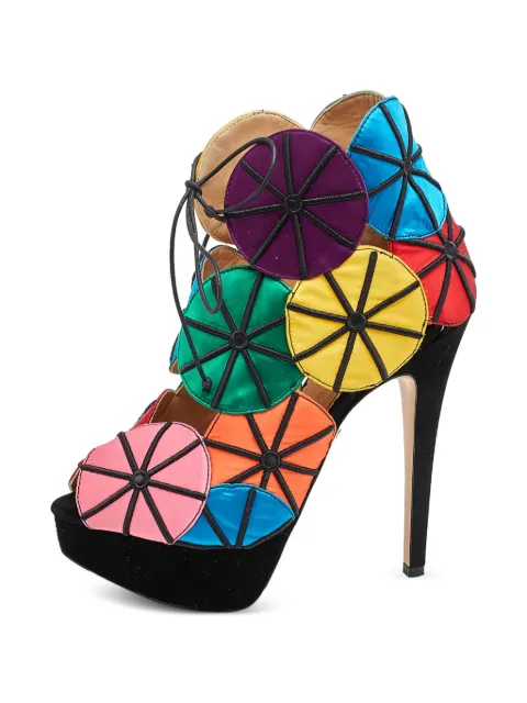 Charlotte Olympia Parasol platform sandals Multicolour 579564