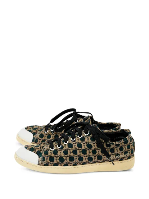 Dolce & Gabbana Pre-Owned printed canvas sneakers Neutrals 492014