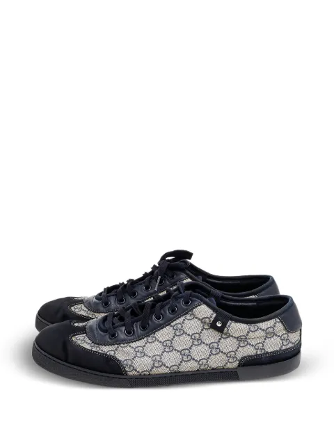 Gucci Pre-Owned GG Supreme low-top sneakers Neutrals 541186