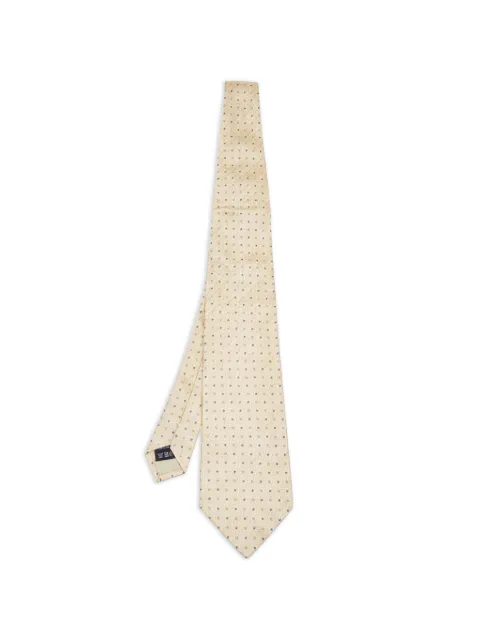 Dunhill pointed tie Yellow 604342