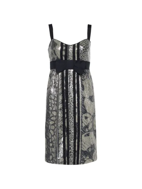 DVF Diane von Furstenberg Ariba sequined dress Grey 646847