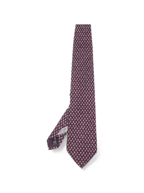Valentino Garavani Pre-Owned printed tie Blue 578305
