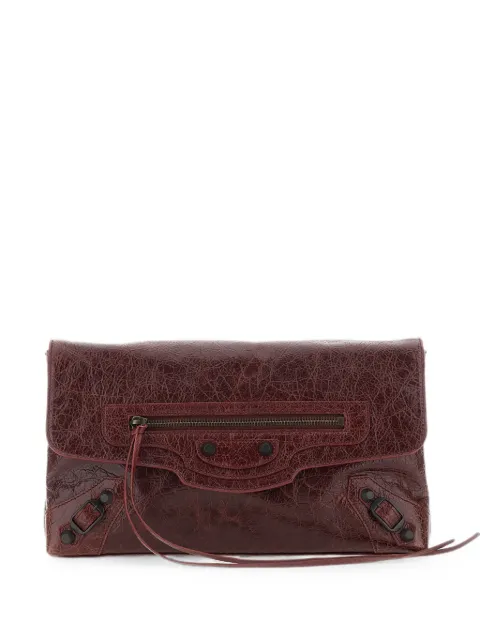 Balenciaga Le City clutch in berry red Red 8733862ABEK