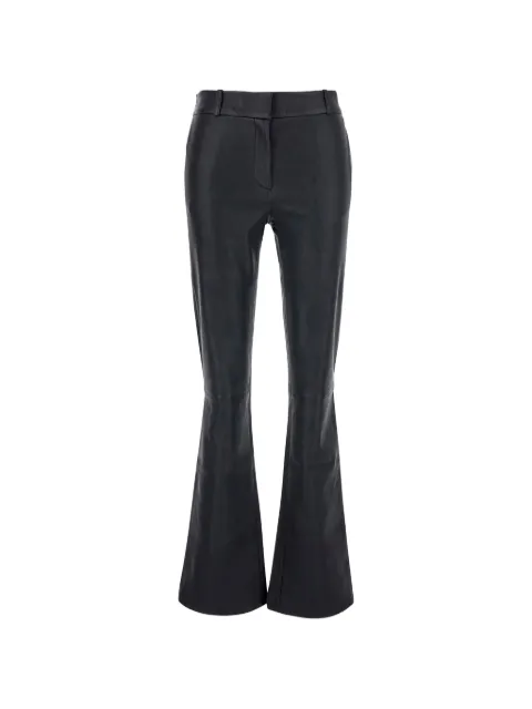 Arma leather flared trousers Black 001L26601402BLACK